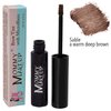 Brow Tint with Microfibers in Sable (A Warm Deep Brown) Natural Looking Eyebrow Makeup, Cover Gray Hairs - Water Resistant, Clump Free, Long Lasting Tinted Brow Gel by Mommy Makeup