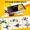 Tattu 11.1V 650mAh 75C 3S1P LiPo Battery Pack with XT30 Plug for 90 to 180 Size, Torrent 110, Lizard 95 Quadcopters