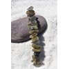Labradorite Stone French Barrette Hair Clip 4" or 100 mm Length