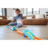 Hot Wheels Toy Car Track Set, Track Builder Unlimited Long Jump Pack, Playset with 13 Component Parts & 1:64 Scale Vehicle