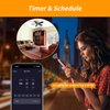 Universal Smart WiFi Ceiling Fan Remote Control Kit, Compatible with Alexa, Google Assistant and Smart Life App, No Hub Required 53T KIT WiFi DIMMER