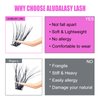 Fluffy Lash Extension Kit DIY 280PCS Wispy Lash Clusters Kit 30D40D 9-16mm Mix Tray 0.07D Curl Natural Lash Clusters Long Individual Lash Clusters Kit With Lash Bond and Seal, Tweezer at Home(30D)