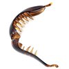 Camila Paris CP2301 2.75 Inch Small Hair Clip for Women Tortoise Shell, Strong Hold Decorative, Durable Styling Girls Hair Accessories. Hair Ponytail For Women with Curly Thick Hair. Made in France