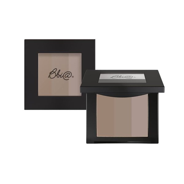 BBIA Last Blush Triple Contour Pact 10g / 0.35oz – Slimming Facial Makeup, Matte Bronzer, Contour Makeup Palette, Highly Pigmented, Long-Lasting, Easy Blending, Facial Shading Makeup (02 COOL BOX)