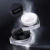 BLUE LOVE Setting Powder Makeup for Oily Skin, Oil Control Smooth Face Makeup Powder Foundation, Waterproof Setting Powder Compact, Oil Control Face Pressed Loose Powder(Purple)