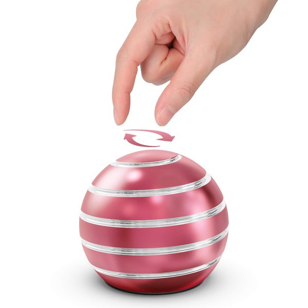 Fidget Toys, Kryfa 1.54" Kinetic Desk Toys, Desk Toys for Office for Adults, Fidget Sensory Toy for Kids for Party Favors, Stocking Stuffers, Easter Baskets (1.54", Pink)