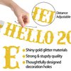 Hello 2025, Happy New Year Banner, New Years Eve Party Supplies 2025 | Happy New Year Party Decorations | NYE Party Decorations | Happy New Year Sign