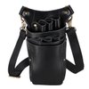 Hairdressing Scissor Pouch Belt, Real Leather Salon Barber Hairdresser Shears Holster Hair Stylist Tools Bag with Adjustable Belt for Combs, Hair Clip
