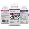 (3 Pack) F1 Keto Pills 1275MG New & Improved Formula Contains Apple Cider Vinegar Extra Virgin Olive Oil Powder Green Tea Leaf 180 Capsules