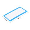 uxcell Magnifying Glass, Fresnel Lens Magnifier 75mm x 40mm 3X 300% Credit Card Magnifier for Seniors Macular Degeneration Blue 6pcs