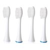 ToiletTree Products Poseidon Replacement Brush Heads for Poseidon Rechargeable Sonic Toothbrush, 4 Pack