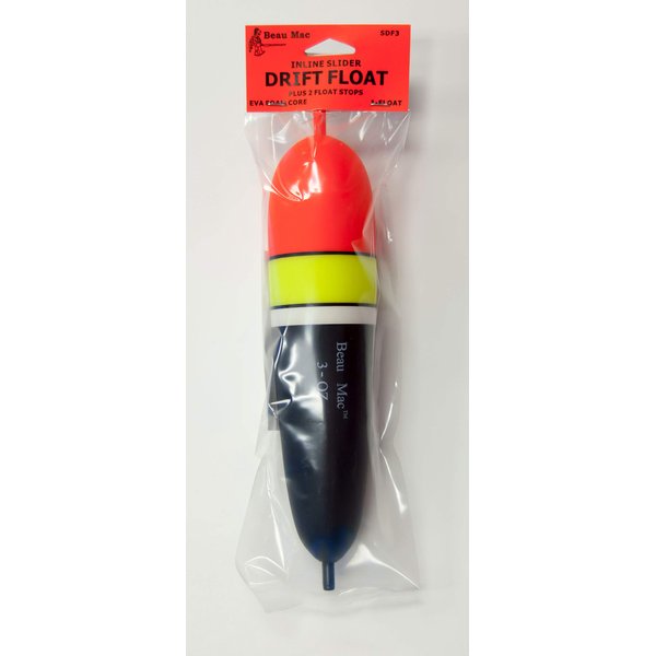 Beau Mac EVA Inline Slip Floats - 3oz (SDF3)