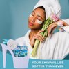 Gifts for Mom - Heel Shoe Spa Basket For Women Set of 2 Ocean and Cherry Blossom Scented Luxury Spa Baskets Set w/ Shower Gel, Bubble Bath, Puff, Butter & Lotion - Mother's Day Gifts Basket by Draizee
