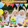 DERTE Mini Construction Car Toys Pull Back Vehicles Excavator Truck Tractor Kids Party Favors Pinata Stuffers Easter Fillers for Toddlers Girls Boys Child Play Set Gifts (50)