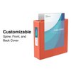 Staples 82617 Standard 1/2-Inch 3-Ring View Binder Orange (26430-Cc)