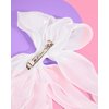 xo, Fetti Bachelorette XL Hair Bow White Organza | Bach Party Decorations, Bridal Shower Supplies, Bridesmaid Favors, Wedding Gift, Engagement Accessory