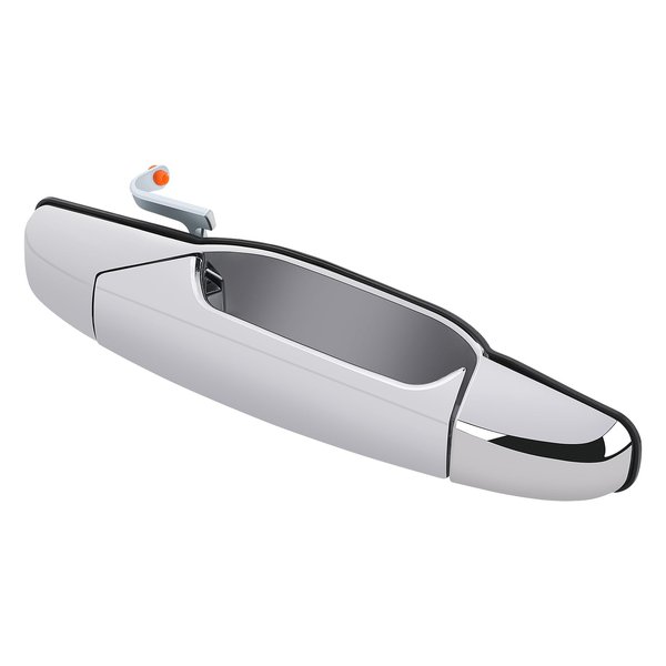 MNJWS Exterior Chrome Door Handle, Front Passenger Side, Compatible with 2007-2014 Chevy Silverado Suburban Tahoe GMC Sierra Yukon Cadillac Escalade, Replace 22738722 84053436 80545