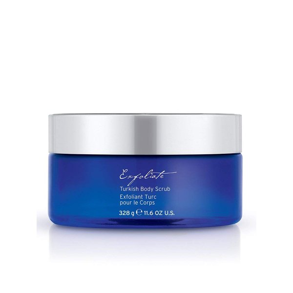 Kerstin Florian Aromatherapy Turkish Body Scrub, Exfoliating Sea Salts with Eucalyptus 11.6 oz