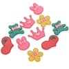 Hair Stickers, 10/15 pcs Hair Patch Girls Hair Pad Hair holder Grips Women Girls Ladies Hair Bang Patch Clip Barrettes Hair Fringe Stickers Decoration Hair Pads Hair Styling Clips(10 pack)