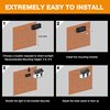 EverBrite Solar Outdoor Lights, 128 LED 7000K Solar Motion Sensor Lights, 3 Heads Security LED Flood Light, 270° Wide Lighting, IP65 Waterproof, Wall Light for Yard Patio Garden Pathway Porch