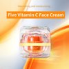BLUE LOVE Five Vitamin C Cream Face & Body Lotion Moisturizer for Women, Facial Moisturizer Essence Cream for Face, Nourishes Hydrates Vitamin C Cream, Skin Care Vitamin C Moisturizer for Face, 8.8oz