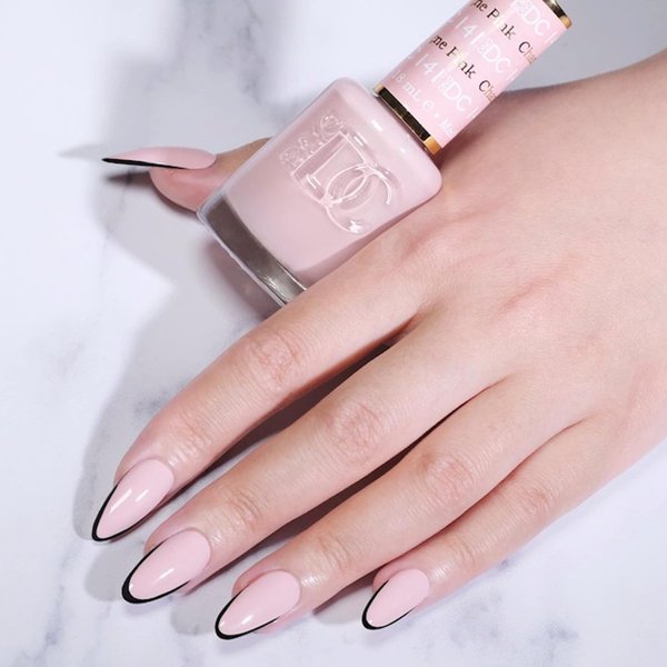 DND Gel Polish Set - 1 each of Beige Nude Gel Polish and Beige Nude Nail Polish, 141 Pink Champagne, 0.5 Fl Oz