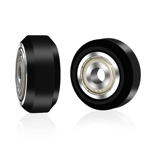 Official Creality 3D Printer Ender 3 Wheel, 3D Printer POM Wheel Plastic Pulley 625zz Linear Bearing for Ender 3/Ender 3 V2/Ender 3 Pro/Ender 3 Max/Ender 5 Series/CR 10 Series (10 PCS)