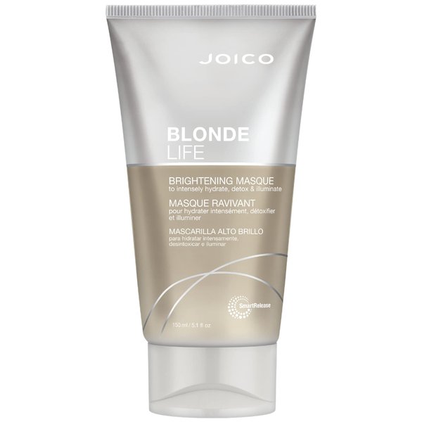 Blonde Life Brightening Masque | For Blonde Hair | Instant Hydration | Neutralize Chlorine & Detoxify Hair | Add Softness & Smoothness | Sulfate Free | With Monoi & Tamanu Oil | 5.1 Fl Oz