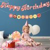KatchOn, Groovy Happy Birthday Banner - Big, 10 Feet, No DIY | Two Groovy Birthday Banner for Groovy Party Decorations | Groovy Banner for Groovy Birthday Decorations | Hippie Happy Birthday Banner