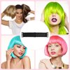 Rolybag Black Adjustable Elastic Band for Wigs Nonslip Wig Elastic Bands Removable Elastic Wig Strap Adjustable wig band for glueless wig Elastic Wig Straps Accessories for Sewing Making Wigs (4pcs)