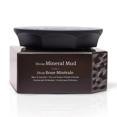 Saphira Divine Mineral Mud for Curly and Wavy Hair, Hair Moisturizer and Deep Conditioning Hair Mask for Shine and Bounce, Sulfate-Free, Paraben-Free, Vegan, 16.9 Ounce