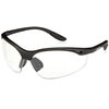 Crossfire 12415 Talon Bi-Focal Reader Safety Glasses 1.5 Diopter Clear Lens - Matte Black Frame