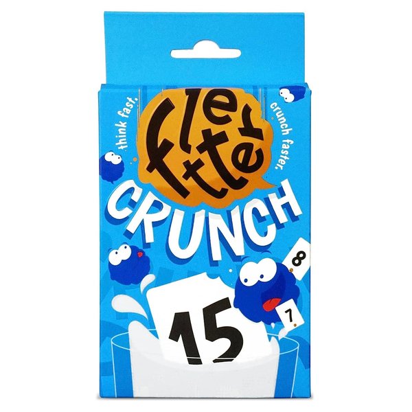 Binca Fletter Crunch Math Game, Fun Card Game for All Ages | Fast Family Game for Kids, Teens and Adults | Addition & Subtraction Game | Suitable for Ages 5,6,7,8 (2-4 Player)