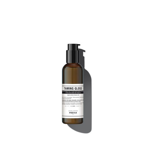 PREVIA Taming Gloss - Anti-Frizz Hair Serum for Thermal Protection with Organic Almond (6.7 oz)