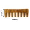 Moreinday Wooden Comb Wood Comb for Women Hair Comb Green Sandalwood Comb for Men