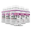 (5 Pack) F1 Keto Extreme Pills 1675MG New & Improved Formula Contains Apple Cider Vinegar Extra Virgin Olive Oil Powder Green Tea Leaf 300 Capsules