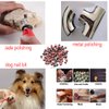 100 Pics Dia 1/2" Sanding Drum Sleeves Set Sand Bands with 2 Mandrel for Pet Dog Nail Grinder Heads Rotary Tool Bits Jewelry Light Polishing Abrasive Tools, Grit 80