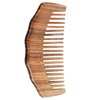 AOZUO Wooden Comb, Natural Sandalwood Wide Tooth Combs Handmade Anti-Static Wood Comb Wood Massage Comb Prevents Static Styling Detangling Tool for Women Girls Straight Curly Thick Wavy Hair