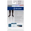 Truform Compression Socks, 8-15 mmHg, Men's Dress Socks, Knee High Over Calf Length, Black, Medium