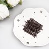 FVOLREM Bobby Pins Brown Hair, 260 Pcs 2.2 Inches Small Hair Pins for Girls and Women, Non Slip Bulk Hair Pins for Thick Hair, for All Hair