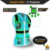 KwikSafety FIRST LADY Safety Vest for Women [SNUG-FIT] 9 Pockets, Class 2 Custom High Visibility Reflective ANSI OSHA Fitted Construction Work PPE/Orange Medium