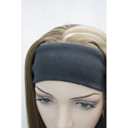 Lydell Long Straight Wave Headband Synthetic Wigs (12TT26 Brown Highlighted)