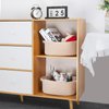 Ladkew 2 Pieces Small Cotton Woven Rope Storage Baskets for Organizing,basket for gifting, Storage Bins，rope basket set