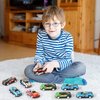 Benzem 28 Pack Pull Back Cars for Kids, Mini Vehicles Toy Bulk Party Favor Race Cars Toys, Goodie Bag Stuffers, Pinata Fillers for Boys Girls Toddlers