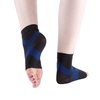 Wanderlust Plantar Fasciitis Sleeves - Open Toe Compression Socks With KT Tape