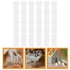 Abaodam Miniature Cups 30Pcs 1/12 Miniature Drinking Glasses Miniature Plastic Cup Miniature Tumbler Mini Drinking Glasses Water Cup Tea Cups Tiny Mugs Props for Dollhouse