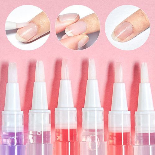 SULLMAR Nail Cuticle Oil Pen 28Pcs Nail Care Gel Nail Oil Pen Nail Nourishment Polish With Vitamins Moisturized Gel Nail Polish Repair Pen For Gel Nails Care