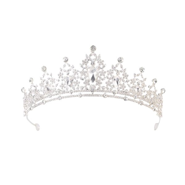 Crystal Crown and Tiara For Women - Rhinestone Headband For Princess Girls,Bridal Hair Accessories For Weddings Birthday