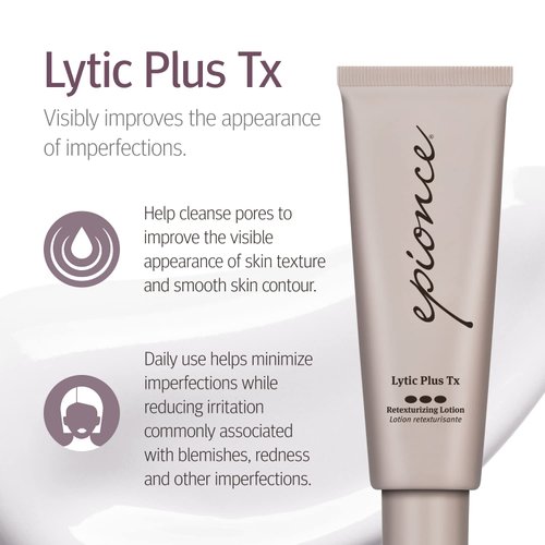 Epionce Lytic Plus Tx - Facial Lotion with Salicylic Acid, Azelaic Acid, Hyaluronic Acid, Pore Minimizer for Blemishes & Hyperpigmentation, For Oily Skin
