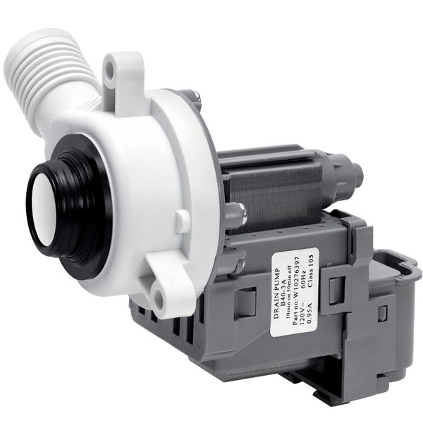 【2024 Updated】W10276397 Washer Drain Pump by Techecook - Fit for Kenmore Whirlpool Maytag Amana Washing Machine - Replaces 1874334 LP397 AP6018417 PS11751719 EAP11751719 WPW10276397VP B40-3A